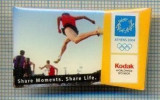 108 INSIGNA -OLIMPICA, ATENA 2004 -KODAK sponsor olimpic -proba de atletism -starea care se vede