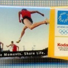 108 INSIGNA -OLIMPICA, ATENA 2004 -KODAK sponsor olimpic -proba de atletism -starea care se vede