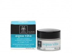 APIVITA Aqua Vita 24h Crema hidratanta pentru ten foarte uscat cu extract de Vitex si miere foto