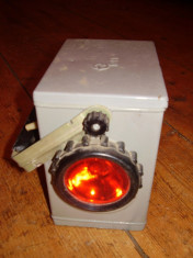 Lanterna veche CFR colectie pentru semnalizare foto