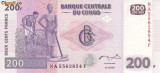 Bancnota Congo 200 Franci 2007 - P99 UNC