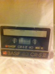 CASETE AUDIO BASF CR-SII 60 MIN DE COLECTIE foto