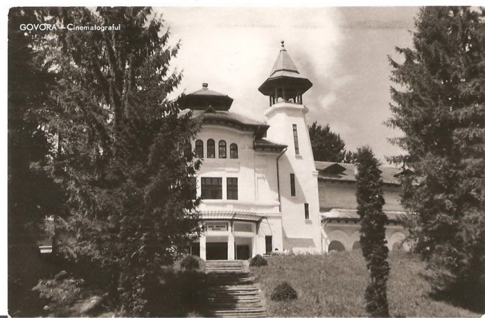 CPI (B1239) GOVORA, CINEMATOGRAFUL, COMBINATUL POLIGRAFIC CASA SCINTEII, CIRCULATA 14.OCT.59, STAMPILE, TIMBRU