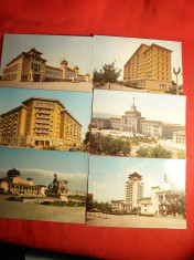 Set 9 Ilustrate Bei Jing- China , anii &amp;#039; 70 foto