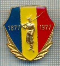 168 INSIGNA -CENTENARUL INDEPENDENTEI 1877-1977 -starea care se vede foto