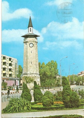 CPI (B1305) GIURGIU, VEDERE DIN CENTRU, EDITURA OSEDT, CIRCULATA 03.09.73, STAMPILE, TIMBRU IMPRIMAT foto