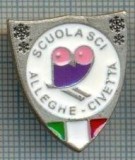 200 INSIGNA -SCOALA DE SKI -SCUOLA SCI -ALLEGHE-CIVETA -ITALIA -starea care se vede