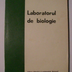 H. Chirilei, s.a. - Laboratorul de biologie