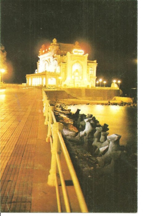 CPI (B1315) CONSTANTA, RESTAURANTUL CAZINO, EDITURA MERIDIANE, SCRISA SI NECIRCULATA , TIMBRU