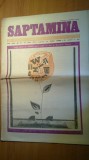 Ziarul Saptamana, 30 Iulie 1971, Bucuresti, Stare Buna - Ziar de Colectie