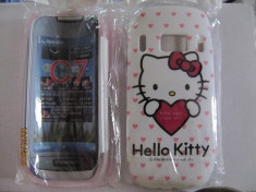 Husa plastic Hard case Model deosebit Hello Kitty Nokia C7 foto