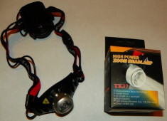 REPLICA LED LENSER H7 SUPER TARE LED CREE Q5 foto