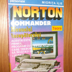 NORTON COMMANDER - Manualul incepatorului - Miorita Ilie - 1993, 182 p.