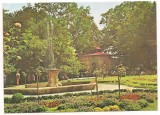 carte postala(marca fixa)-BUZIAS-Parcul