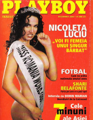 REVISTA PLAYBOY DIN DECEMBRIE 2000 (NICOLETA LUCIU) foto