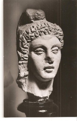 CPI (B1128) MUZEUL DE ARHEOLOGIE CONSTANTA, FIGURINA DE PAMANT ARS, SEC.IV-III, i.e.n.,CALLATIS, SCRISA SI NECIRCULATA, RPR foto