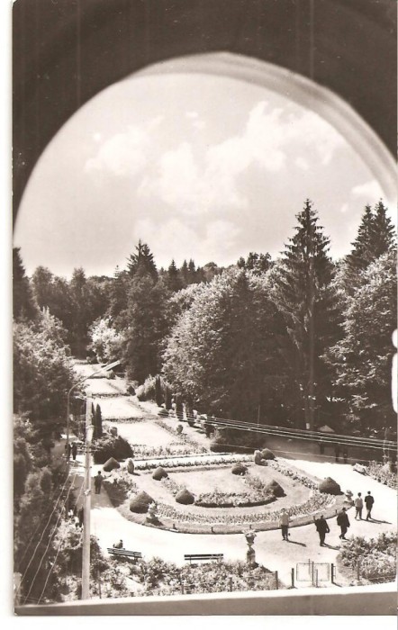 CPI (B1148) GOVORA, VEDERE DIN PARC, EDITURA MERIDIANE, CIRCULATA15.4.64, STAMPILE, TIMBRU, RPR