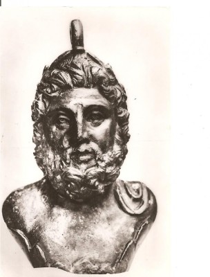 CPI (B1131) MUZEUL REGIONAL DE ARHEOLOGIE DOBROGEA - CONSTANTA, ZEUS ( BRONZ, SEC. II - III, e.n., TOMIS ), NECIRCULATA, RPR foto