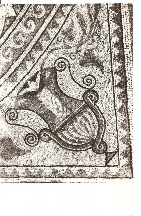 CPI (B1139) CONSTANTA, MOZAIC IN FORUL TOMISULUI ( DETALIA ), SCRISA SI NECIRCULATA, RPR