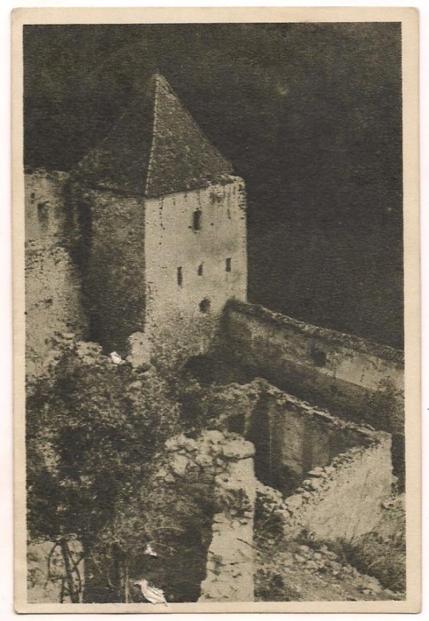 carte postala(ilustrata)-RASNOV-In cetate