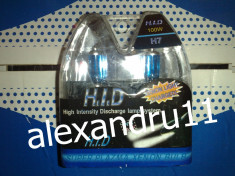 Bec Halogen SMD xenon auto H7 100w &amp;amp;nbsp;&amp;amp;nbsp;Tuning auto Pret bec 8 lei foto