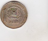 bnk mnd Republica Dominicana 1 peso 1992 , personalitati