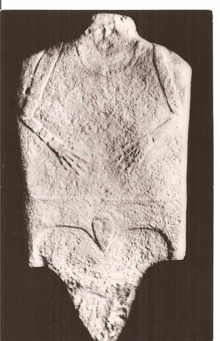 CPI (B1135) MUZEUL REGIONAL DE ARHEOLOGIE DOBROGEA - CONSTANTA, DIVINITATE FEMININA, ( CALCAR, EPOCA BRONZULUI, BAIA ), NECIRCULATA, RPR