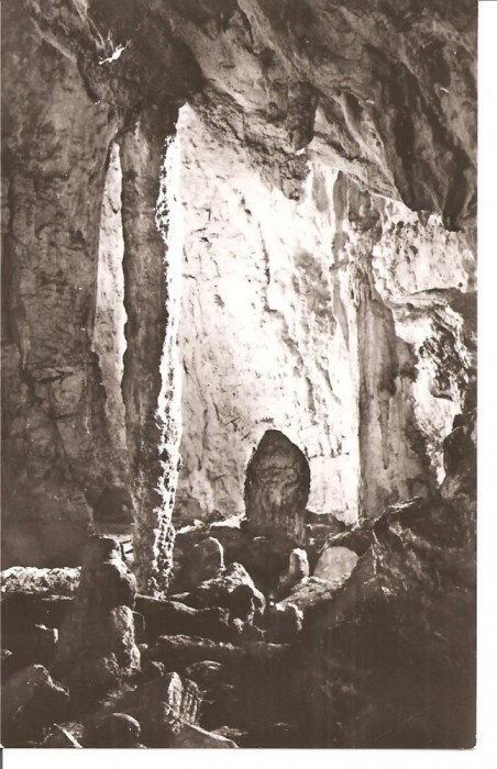 CPI (B1166) MUNTII APUSENI. VEDERE DIN PESTERA MEZIAD, EDITURA MERIDIANE, NECIRCULATA, RPR