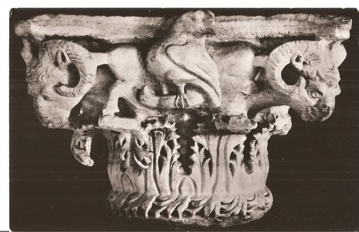 CPI (B1191) MUZEUL DE ARHEOLOGIE CONSTANTA. CAPITEL, (MARMURA, SEC. V - VI, CALLATIS ), NECIRCULATA, RPR