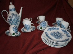 PORTELAN SET DE CAFEA SI FARFURII PRAJITURA PORTELAN MANUFAKTUR BAVARIA foto