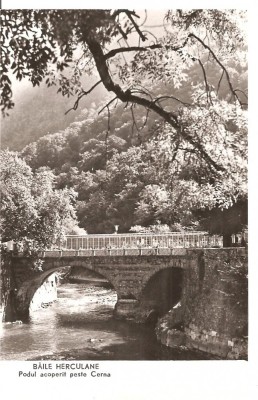 CPI (B1171) BAILE HERCULANE. PODUL ACOPERIT PESTE CERNA, EDITURA MERIDIANE, NECIRCULATA, RPR foto