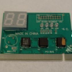 Vand TESTER CARD diagnoza PCI cu afisaj digital foto