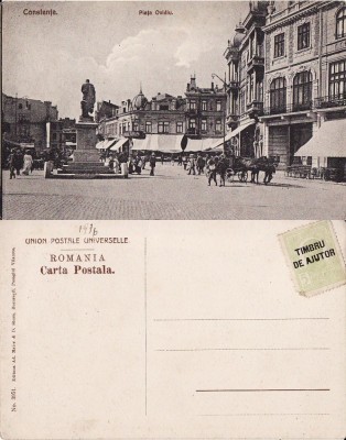 Constanta - Piata si Statuia lui Ovidiu foto