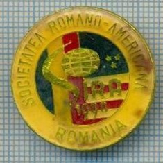 295 INSIGNA -SOCIETATEA ROMANO-AMERICANA - SIRA 1990 -ROMANIA -societate de administrare a investitiilor-starea care se vede