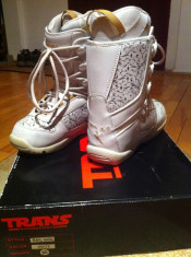 Vand Boots Snowboard Trans Rail Girl White foto