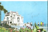 CPI (B1531) CONSTANTA, RESTAURANTUL CAZINO, EDITURA MERIDIANE, CIRCULATA 14.7.74, STAMPILE, TIMBRU