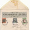 RFL 1917 Romania ocupatia bulgara, plic suvenir frumos cu 3 timbre supratiparite