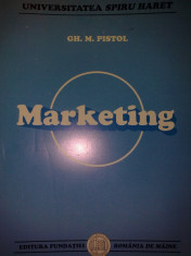 Marketing - GH. M. PISTOL foto