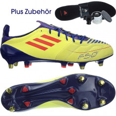 GHETE FOTBAL ADIDAS F50 XTRX SG LEATHER ORIGINALE , PROFESIONALE, NOI IN CUTIE foto