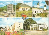 CPI (B1587) PIATRA NEAMT. HOTELUL CEAHLAU, EDITURA OSETCM , CIRCULATA 22.8.79, STAMPILA, TIMBRU IMPRIMAT, Fotografie