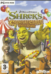 JOC PC DREAMWORKS SHREK&amp;#039;s CARNIVAL CRAZE PARTY GAMES ORIGINAL SIGILAT / STOC REAL / by DARK WADDER foto