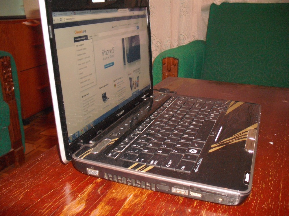 Vand laptop Toshiba satellite M505-s4940, Intel Pentium Dual Core, 4 GB,  320 GB | Okazii.ro