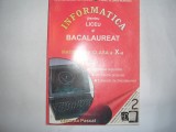 INFORMATICA PENTRU LICEU SI BACALAUREAT G.D. Mateescu , 2001 RF5/4