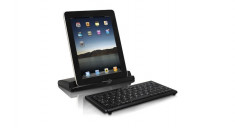 tastatura iPad - Macally Wireless mini keyboard + stand pentru iPad, iPhone foto