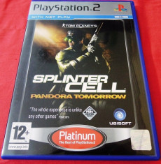 Tom Clancy&amp;#039;s Splinter Cell Pandora Tomorrow, PS2, original, alte sute de jocuri! foto