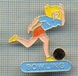 609 INSIGNA - BOWLING - SPORTIVA - interesanta -starea care se vede