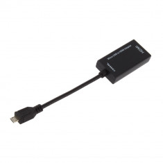 Cablu MHL Mobile High-Definition Link Micro USB HDMI pentru HTC Flyer cablu Samsung Galaxy S2 i9000 HTC EVO 3G G14 Flyer, cablu MHL HDMI MHL foto