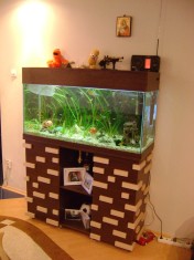 Acvariu 260 Litri cu stand foto