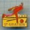 615 INSIGNA -ST. GRATIEN - BOWLING - SPORTIVA - interesanta -starea care se vede