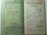 4 - CARNET DE ASIGURARE - PE ANII 1940 - 1943 - SIBIU